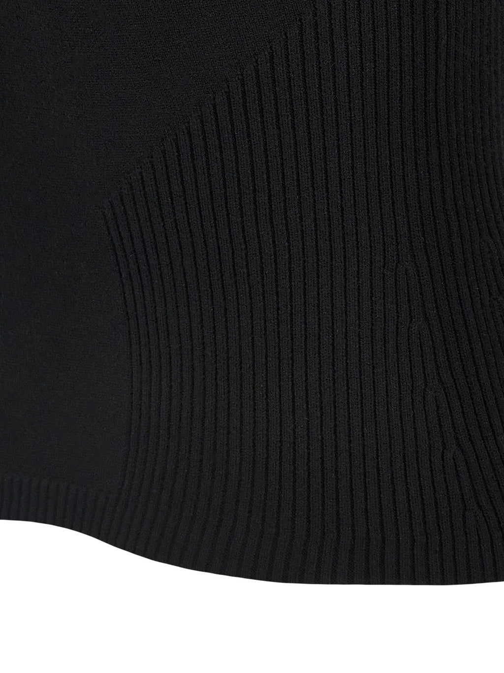 Marine Serre Moon Jewelry Knit Open Neck Top
