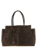 Tod's Medium Suede Shopping Bag