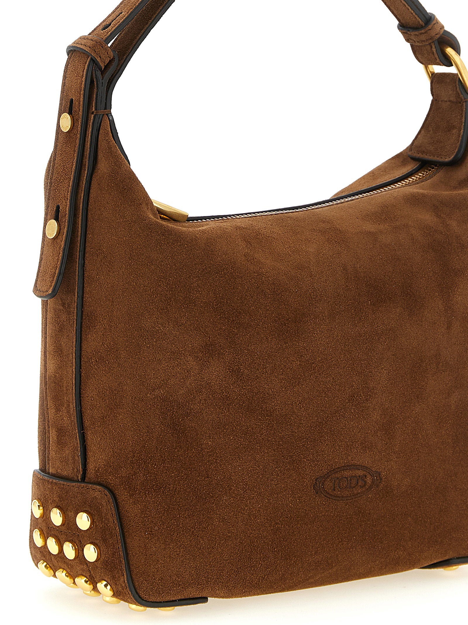 Tod's Gommini Mini Suede Shoulder Bag