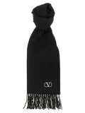 Cashmere Scarf Valentino Garavani With Fringes