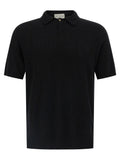 Ma'ry'ya Spongy Effect Polo Shirt